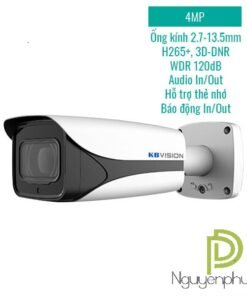 Camera IP KBVision KX-4005iMN 4MP H265 3D