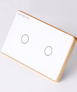 Công tắc Thông minh SimHome S2 Mặt Chữ Nhật - Trắng
